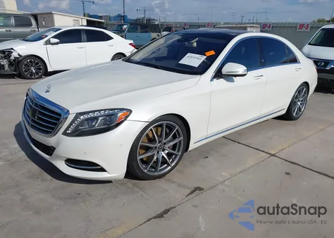 2015 Mercedes-Benz S 550 from USA, damaged, VIN WDDUG8CB1FA139152